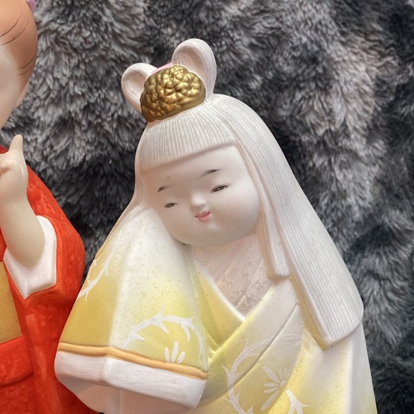 Vintage Japanese Hakata Dolls  Kimono
Geisha Maiko Folk Craft - Picture 10 of 16